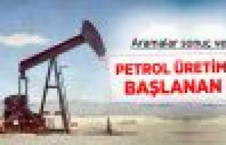Siirt Eruh'ta Petrol Üretimine Başlandı
