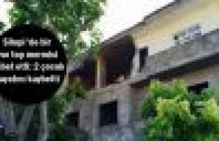 Silopi'de bir eve top mermisi isabet etti: 2 çocuk...