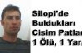 Silopi'de Buldukları Cisim Patladı: 1 Ölü, 1 Yaralı