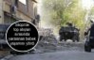 Silopi'de top atışlarında yaralanan bebek yaşamını...