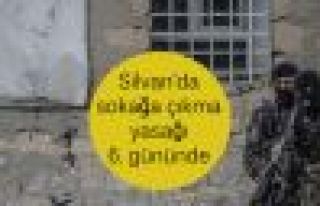 Silvan sokağa çıkma yasağı 6. gününde