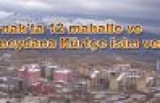 Şırnak'ta 12 mahalle ve 2 meydana Kürtçe isim...