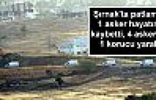 Şırnak'ta patlama: 1 asker hayatını kaybetti,...