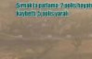 Şırnak'ta patlama: 2 polis hayatını kaybetti,...