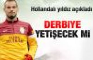 Sneijder derbiye yetişecek mi