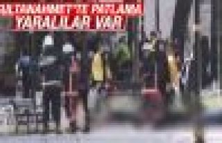 Sultanahmet Meydanı'nda patlama