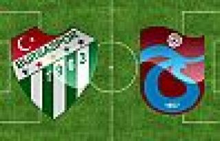 Süper Lig, Bursaspor-Trabzonspor maçıyla dönüyor