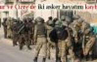 Sur ve Cizre'de iki asker hayatını kaybetti