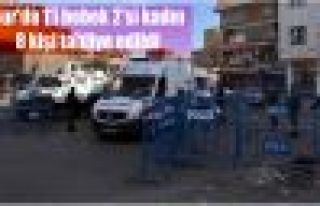 Sur'da 1'i bebek 2'si kadın 8 kişi tahliye edildi