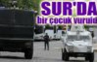 Sur'da bir çocuk vuruldu