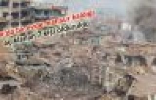 Sur'da bir evde mahsur kaldığı açıklanan 7 kişi...