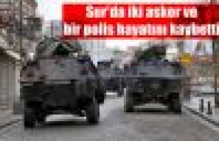 Sur'da iki asker ve bir polis hayatını kaybetti