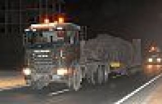 Suriye sınırına askeri sevkiyat