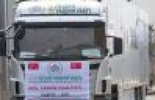 Suriye uçakları İHH TIR'ını vurdu!