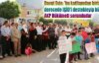 Suruç katliamı Şemdinli'de protesto edildi