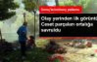 Suruç'taki Korkunç Patlamadan İlk Görüntüler