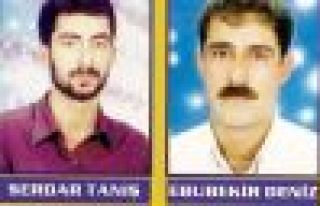 Tanış ve Deniz'e ait olduğu belirtilen mezarda...