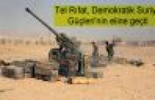 Tel Rıfat, Demokratik Suriye Güçleri'nin eline...