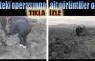 Tendürek'teki operasyona ait görüntüler ortaya...