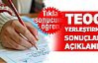 TEOG yerleştirme sonuçları açıklandı