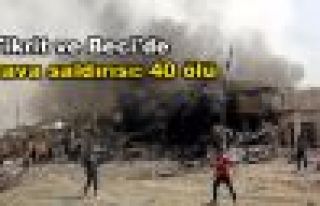 Tikrit ve Beci'de hava saldırısı: 40 ölü