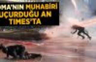 TOMA Mağduru Muhabirin Fotoğrafı Times'ta