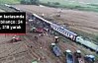 Tren kazasında ölü sayısı 24'e yükseldi