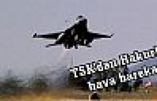 TSK'dan Hakurk'a hava harekatı