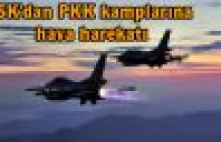 TSK'dan PKK kamplarına hava harekatı
