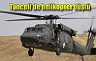 Tunceli'de düşen helikopterdeki 12 kişi yaşamını...