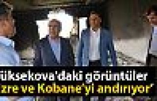 Türkdoğan: Yüksekova'daki görüntüler Cizre ve...