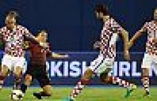 Türkiye, Hırvatistan ile berabere kaldı