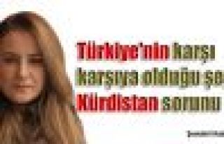 Türkiye'nin karşı karşıya olduğu şey Kürdistan...