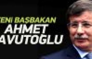 Türkiye'nin Yeni Başbakanı Ahmet Davutoğlu Oldu