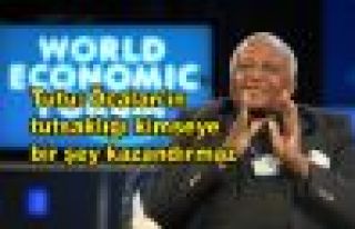 Tutu: Öcalan'ın tutsaklığı kimseye bir şey kazandırmaz