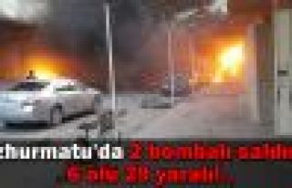 Tuzhurmatu'da 2 bombalı saldırı!.. 6 ölü 29 yaralı!..
