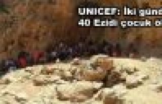 UNICEF: İki günde 40 Ezidi çocuk öldü