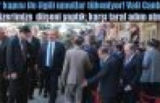 Vali Yakup Canbolat Şemdinli'yi ziyaret etti