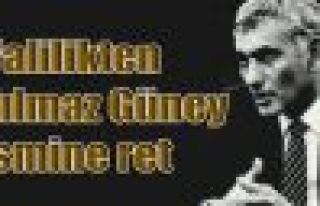 Valilikten Yılmaz Güney ismine ret