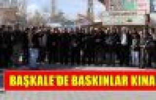 Van Başkale'de baskınlar kınandı