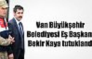 Van Büyükşehir Belediyesi Eş Başkanı Bekir Kaya...