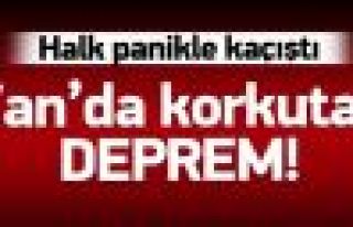 Van'da 4.5 büyüklüğünde deprem