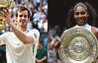 Wimbledon'ın şampiyonları: Serena Williams ve Andy...
