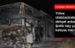 Yanan Otobüste 52 Yolcu Faciadan Kurtuldu