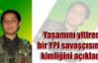 Yaşamını yitiren bir YPJ savaşçısının kimliğini...
