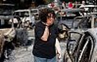 'Yer yanıyordu, kaçarken ayakkabılarımız eridi'