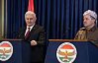 Yıldırım ve Barzani'den ortak açıklama