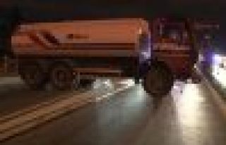 Yol kesip kamyonların anahtarını aldılar!