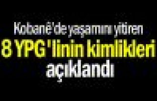 YPG 8 savaşçının kimliğini açıkladı