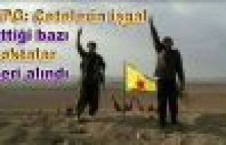 YPG: Çetelerin işgal ettiği bazı noktalar geri...